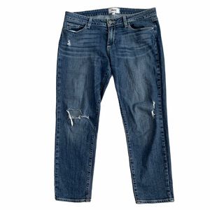 Paige Jimmy Jimmy Crop Distressed Kendall Wash